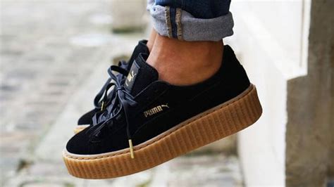 puma x rihanna suede creeper.